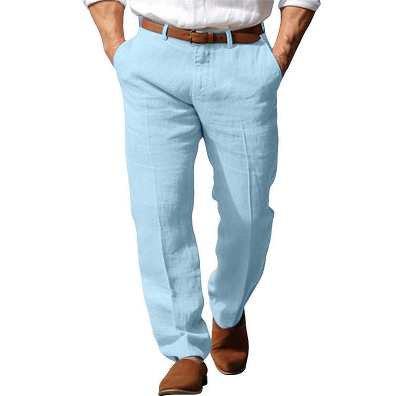 Calças de Linho Masculinas – Elegância e Conforto para Todos os Momentos - Blue&Pink