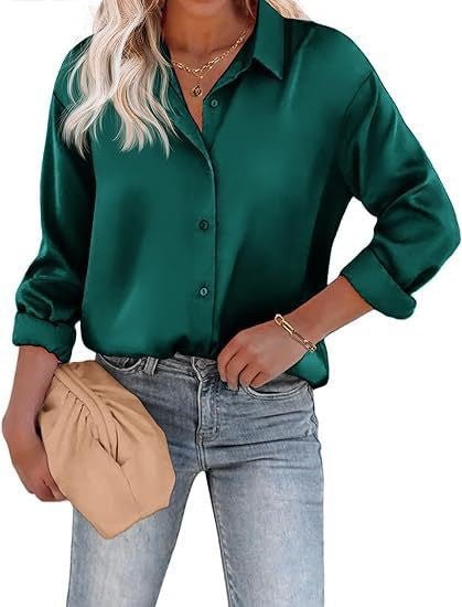 Camisa com Botões e Manga Longa Brilho e Elegância - Blue&Pink