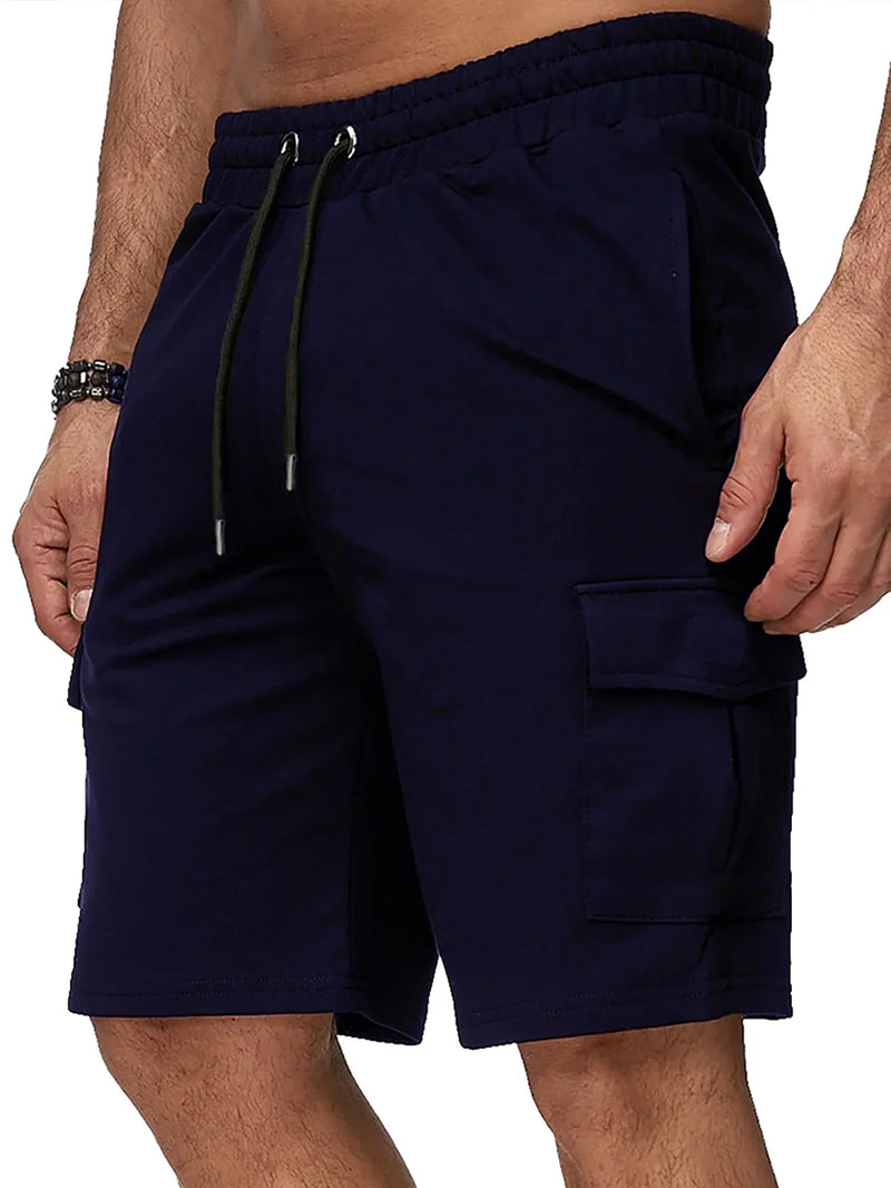 Calções Masculinos Desportivos – Estilo Pronto para Qualquer Aventura! - Blue&Pink