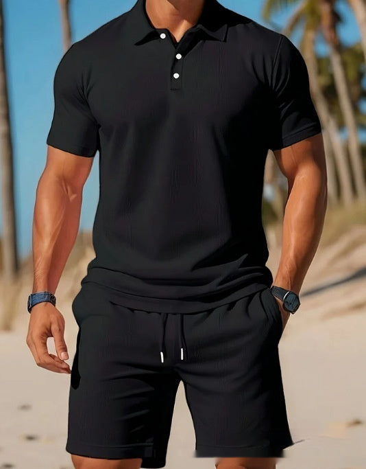 Conjunto Polo Masculino com Toque Moderno e Confortável