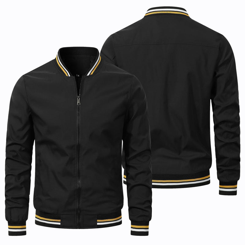 Jacket Trendy Leisure Coat Men's Upperwear - Blue&Pink