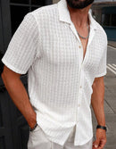 Camisa Slim Masculina – Estilo Casual que Valoriza o Seu Visual - Blue&Pink