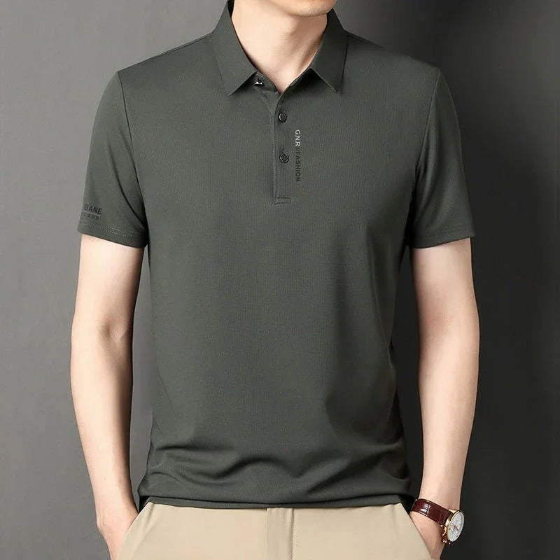 Polo Waffle Masculino – Estilo Casual e Confortável com Toque Moderno - Blue&Pink