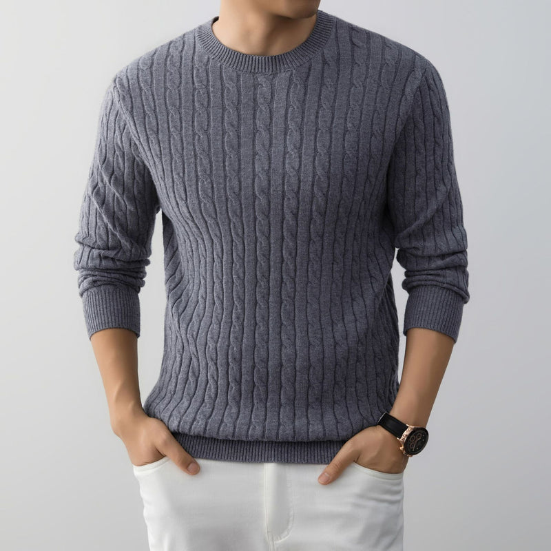 Loose Cool Warm Top Men's Clothing - Blue&Pink