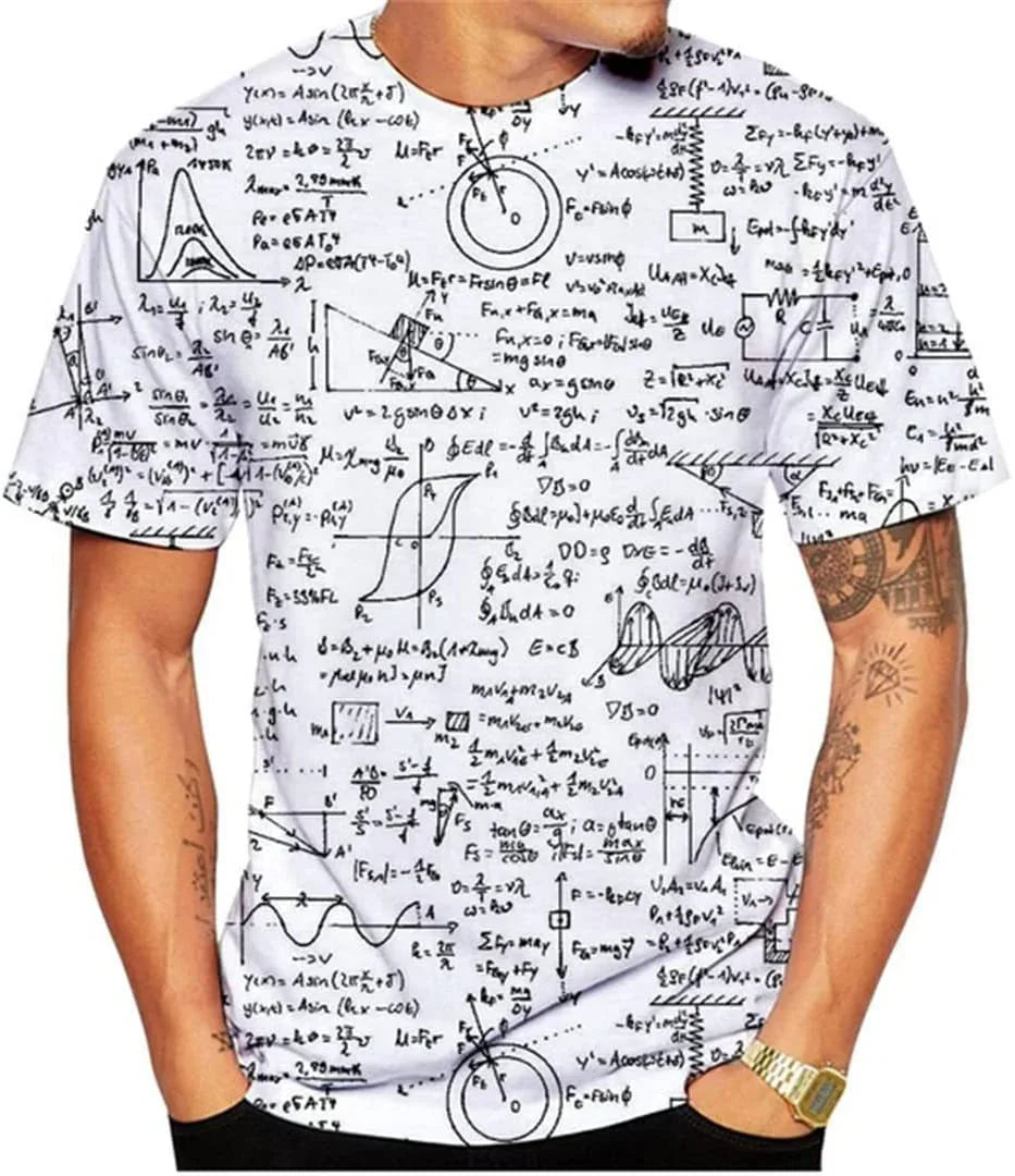 T-shirt Unissexo 3D Estampada – Estilo Único para um Verão Fora do Comum! - Blue&Pink