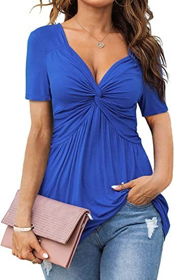 T-shirt Elegante com Estilo e Conforto - Blue&Pink