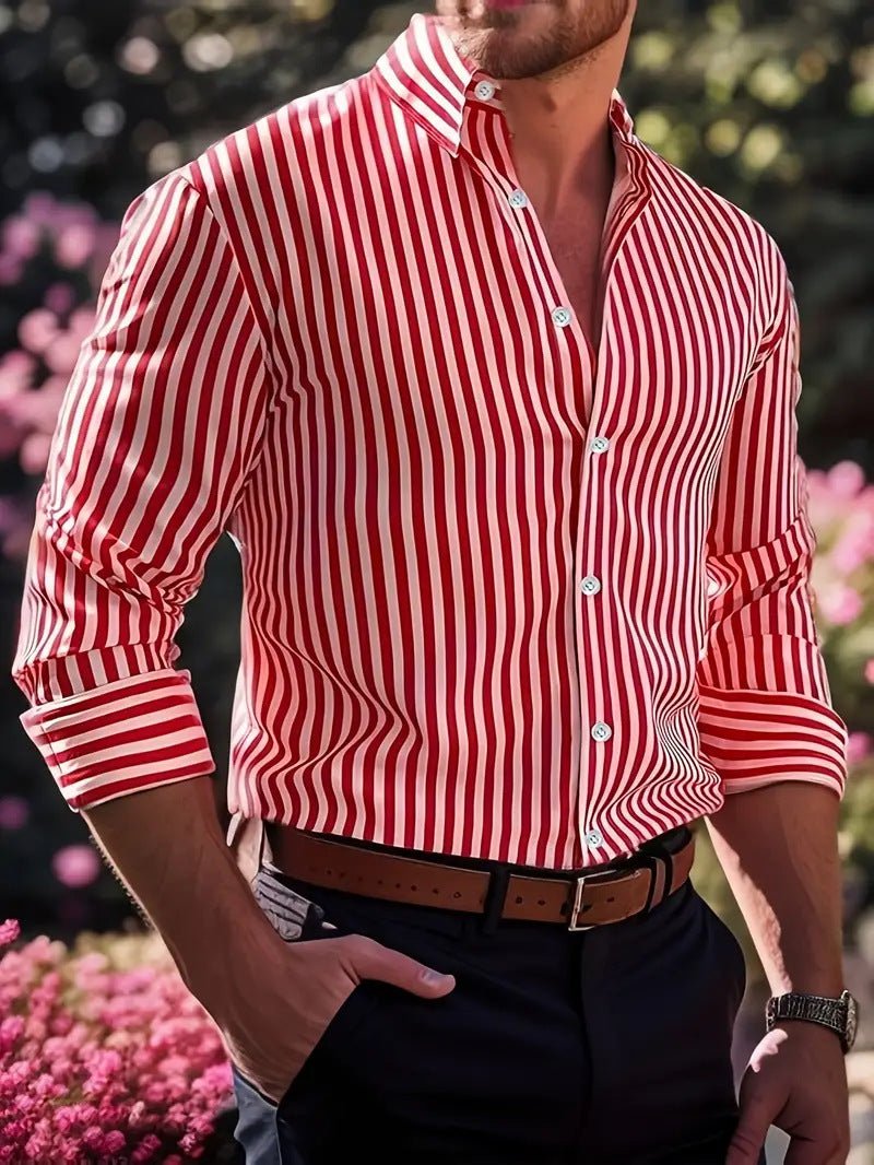 Camisa Masculina com Design Criativo – Impacto Visual e Estilo em Cada Detalhe - Blue&Pink