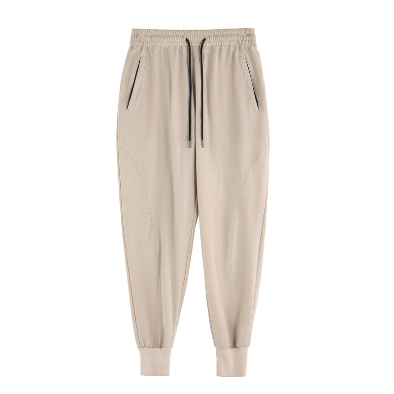 Quick - drying Sports Men's Casual Trousers - Blue&Pink