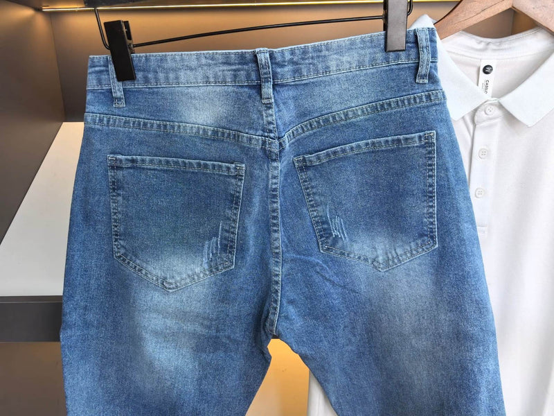 Calça Jeans Stretch Casual - Blue&Pink