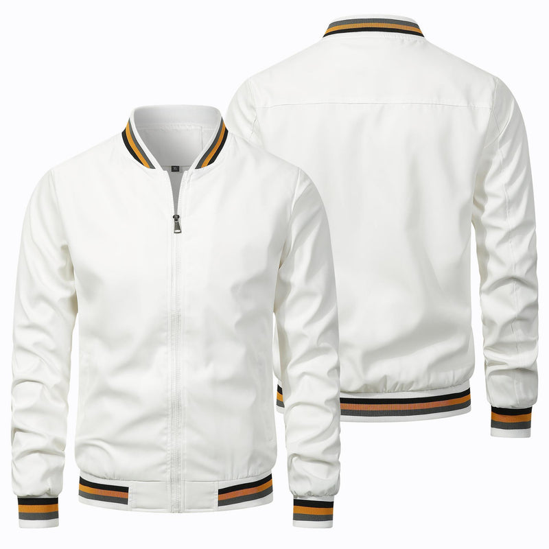 Jacket Trendy Leisure Coat Men's Upperwear - Blue&Pink