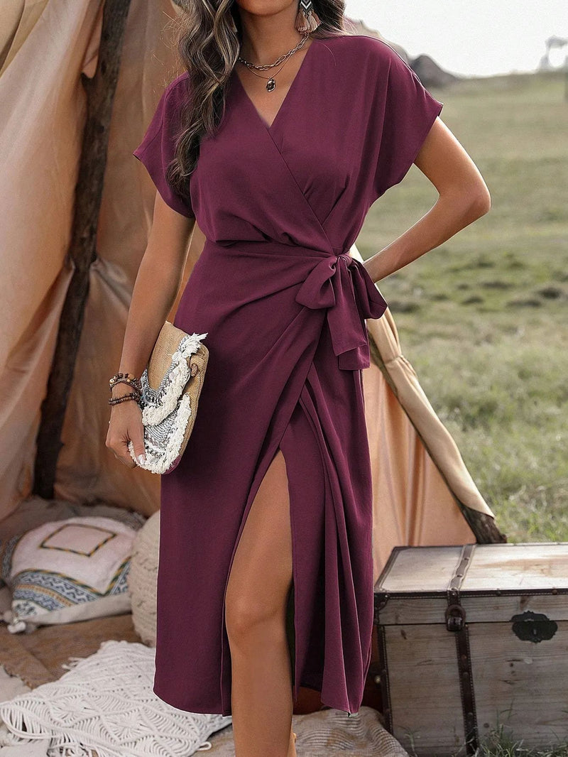 Vestido Elegância Versátil para Brilhar Todos os Dias - Blue&Pink