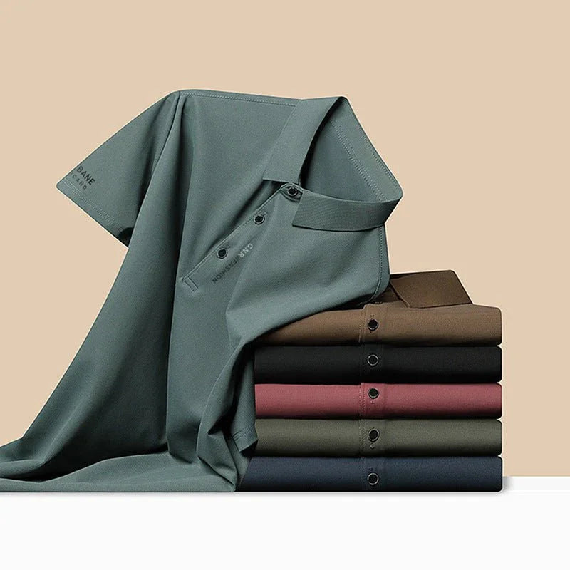 Polo Waffle Masculino – Estilo Casual e Confortável com Toque Moderno - Blue&Pink