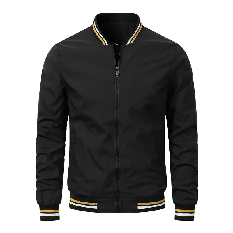 Jacket Trendy Leisure Coat Men's Upperwear - Blue&Pink