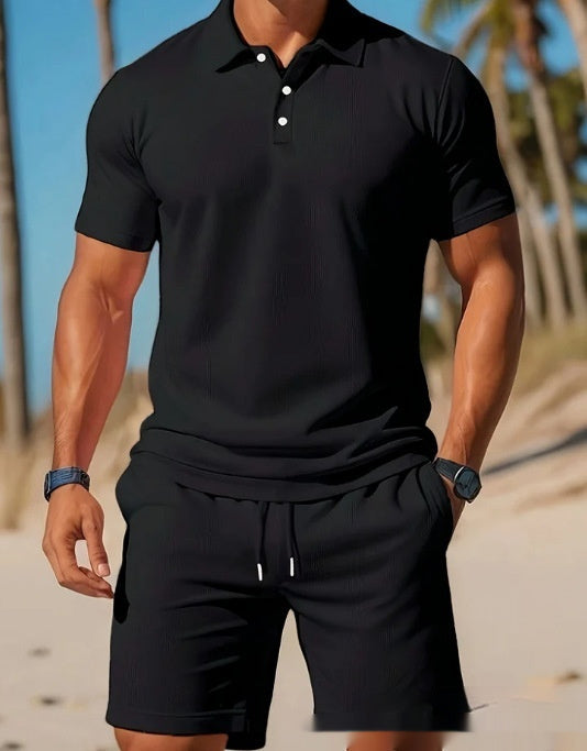 Conjunto Polo Masculino com Toque Moderno e Confortável