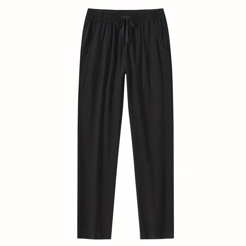European And American Home Casual Sports Trousers Men's Cotton Breathable - Blue&Pink