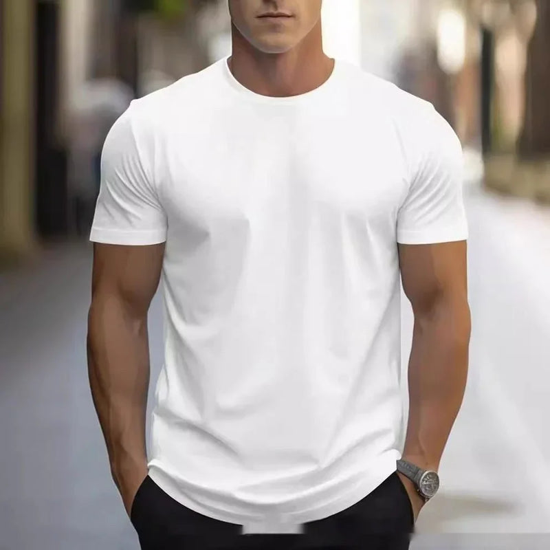 T-shirt Retro Masculina Americana – Atitude, Estilo e Conforto para o Teu Dia - Blue&Pink