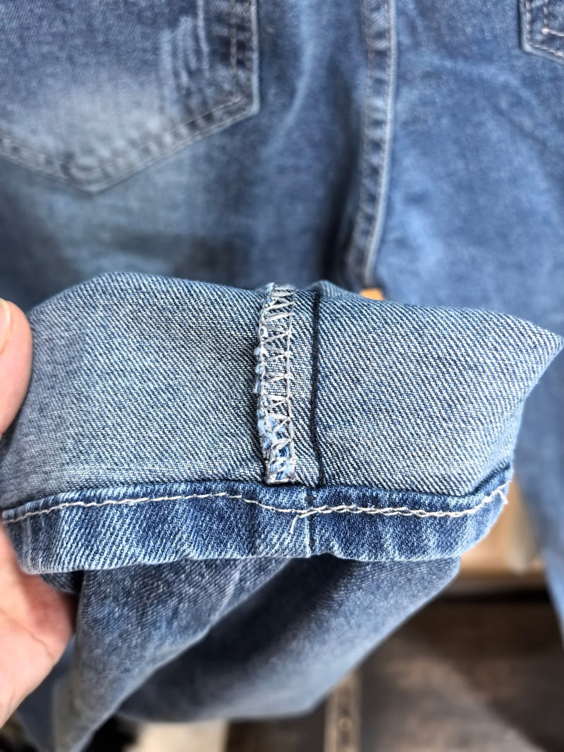 Calça Jeans Stretch Casual - Blue&Pink