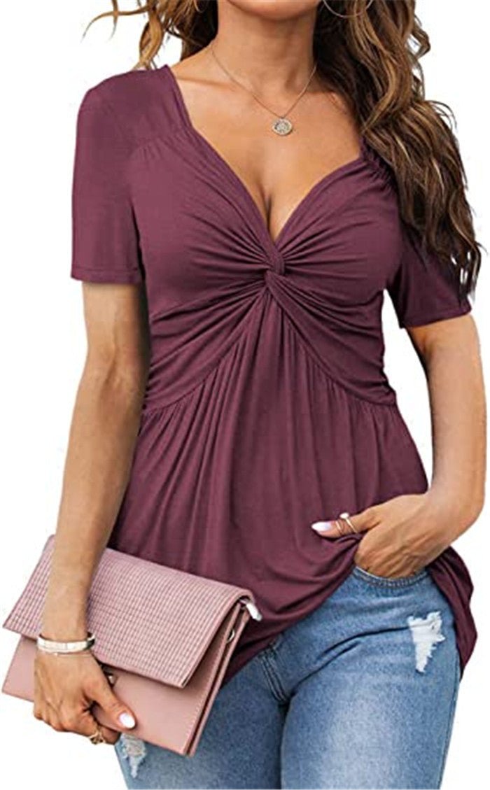 T-shirt Elegante com Estilo e Conforto - Blue&Pink