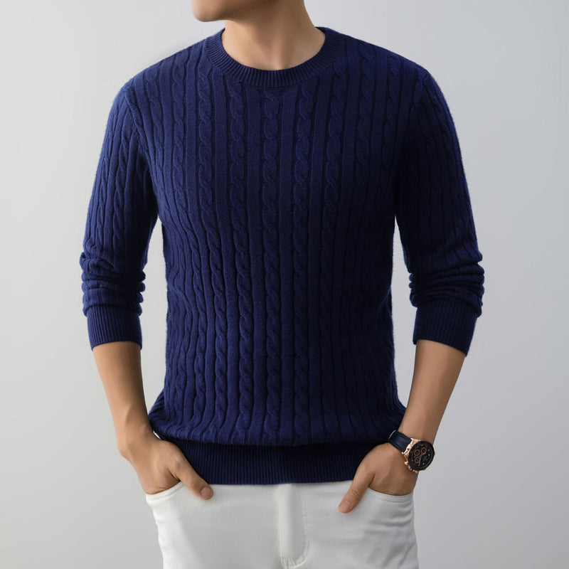 Loose Cool Warm Top Men's Clothing - Blue&Pink