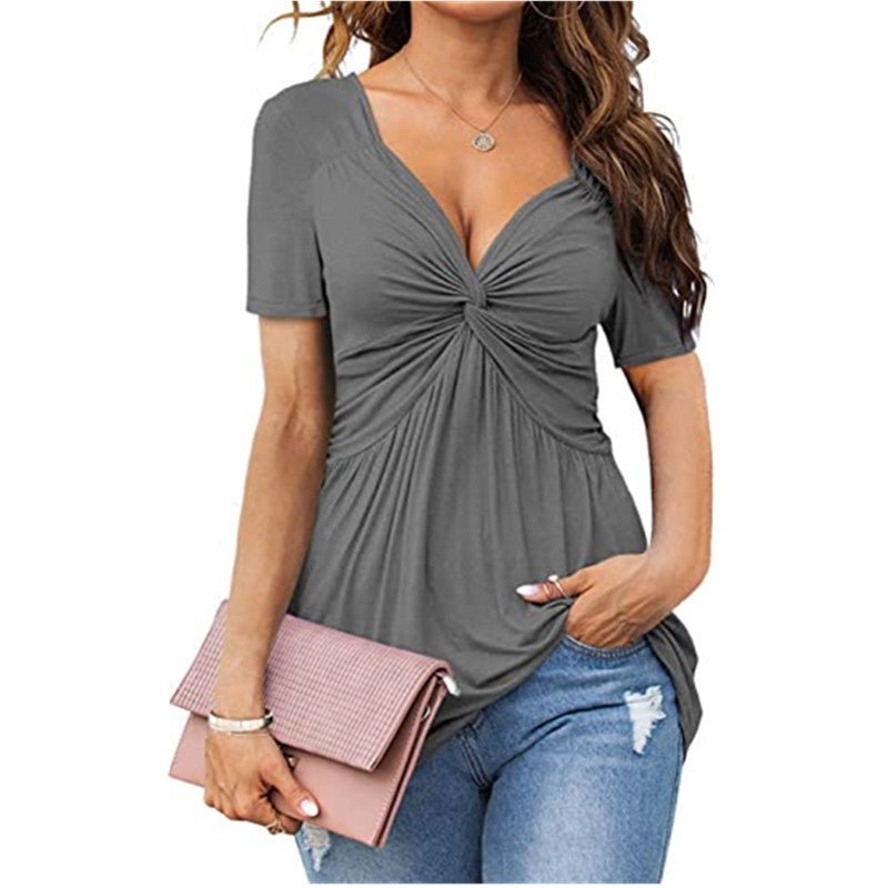 T-shirt Elegante com Estilo e Conforto - Blue&Pink